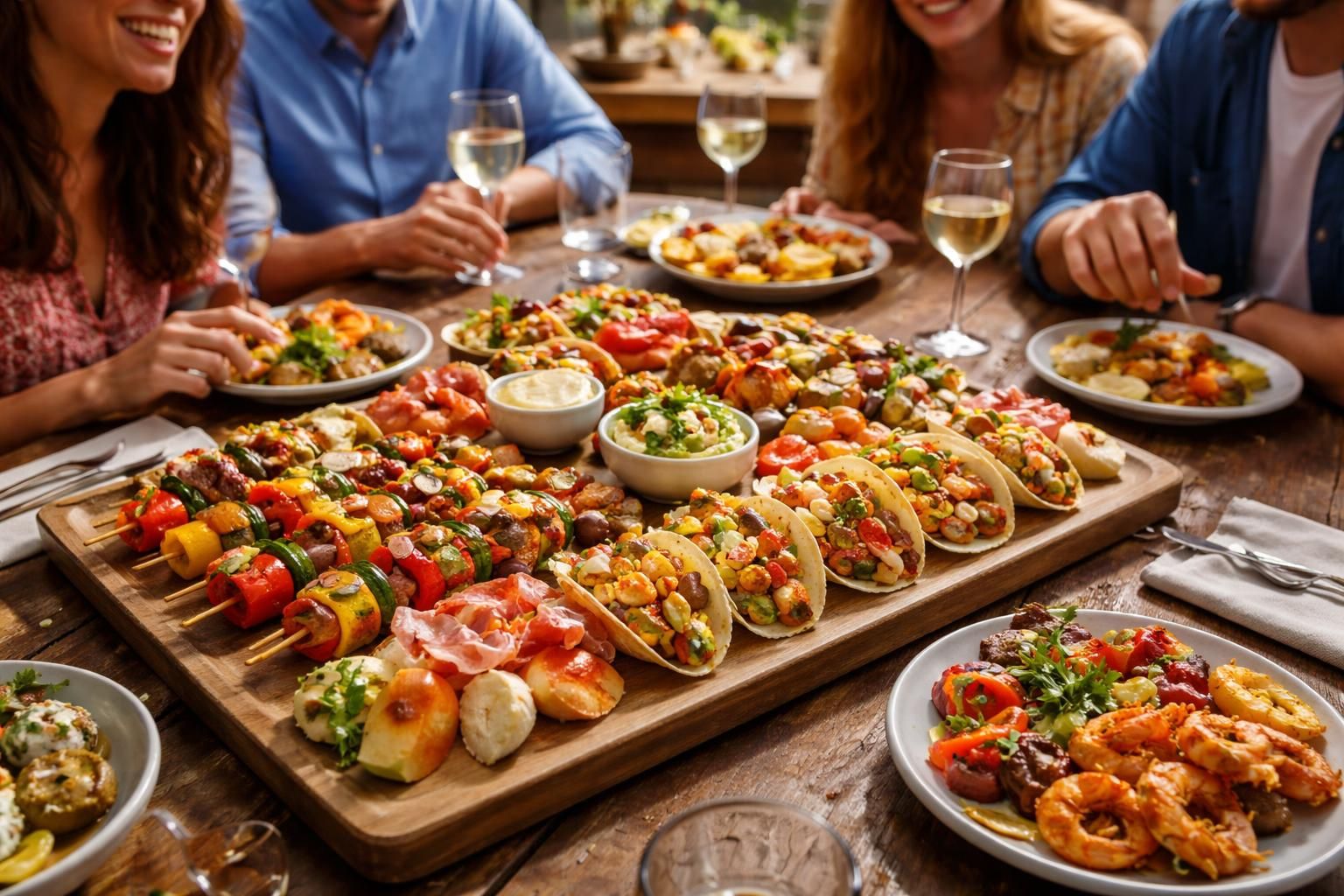 découvrez des recettes de plats conviviaux et originaux pour impressionner vos amis lors de vos repas entre proches.