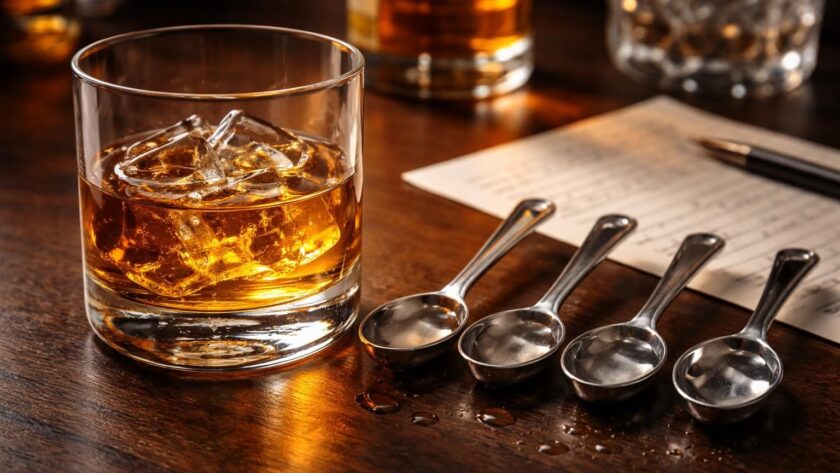 découvrez comment la dose de bar influence les arômes et la texture de votre whisky pour une dégustation optimale.