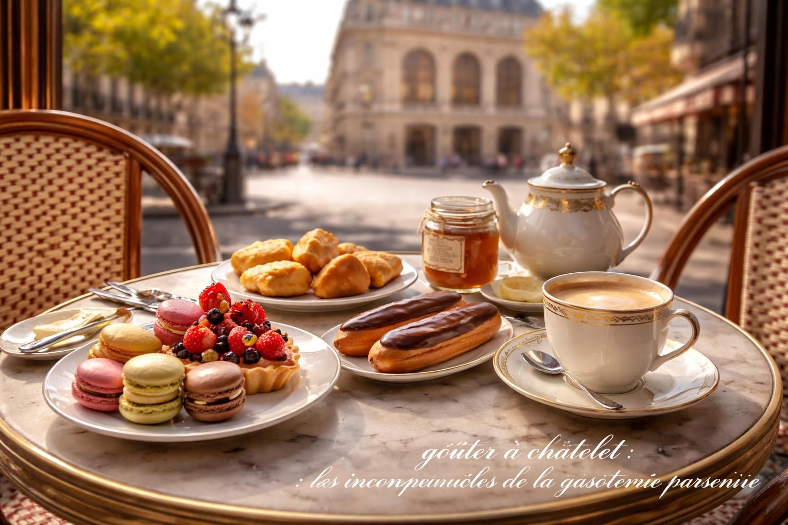 découvrez les meilleures adresses pour un goûter réussi à chatelet, et savourez les incontournables de la gastronomie parisienne dans un cadre élégant et convivial.