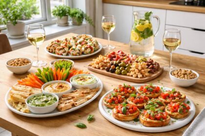 découvrez des idées d'apéro dînatoire rapides et faciles à préparer en moins de 30 minutes, parfaites pour les pressés qui veulent régaler leurs invités sans stress.