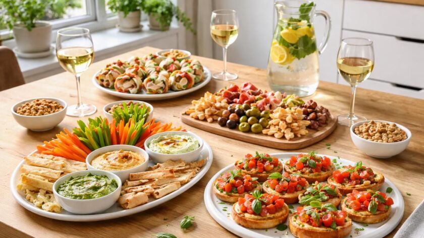 découvrez des idées d'apéro dînatoire rapides et faciles à préparer en moins de 30 minutes, parfaites pour les pressés qui veulent régaler leurs invités sans stress.