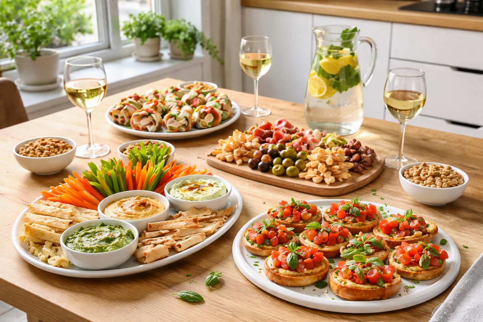 découvrez des idées d'apéro dînatoire rapides et faciles à préparer en moins de 30 minutes, parfaites pour les pressés qui veulent régaler leurs invités sans stress.