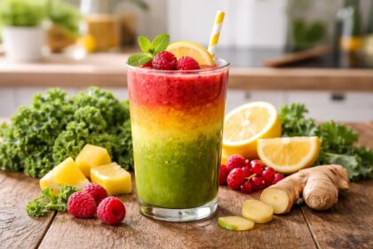 découvrez une recette facile et rapide pour préparer un smoothie détox coloré qui impressionnera vos amis et ravira vos papilles.
