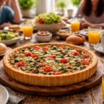 découvrez la quiche sans œufs, une recette savoureuse et conviviale parfaite pour vos brunchs entre amis. facile à préparer et délicieuse, elle séduira tous les palais.
