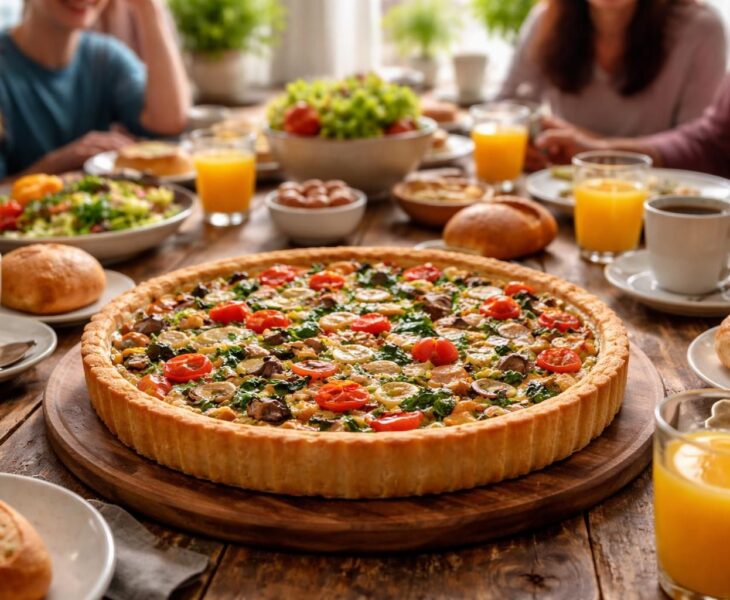 découvrez la quiche sans œufs, une recette savoureuse et conviviale parfaite pour vos brunchs entre amis. facile à préparer et délicieuse, elle séduira tous les palais.