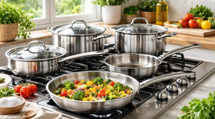 découvrez les poêles tout inox mathon, conçues pour une cuisine saine et durable, alliant performance et respect de votre santé.