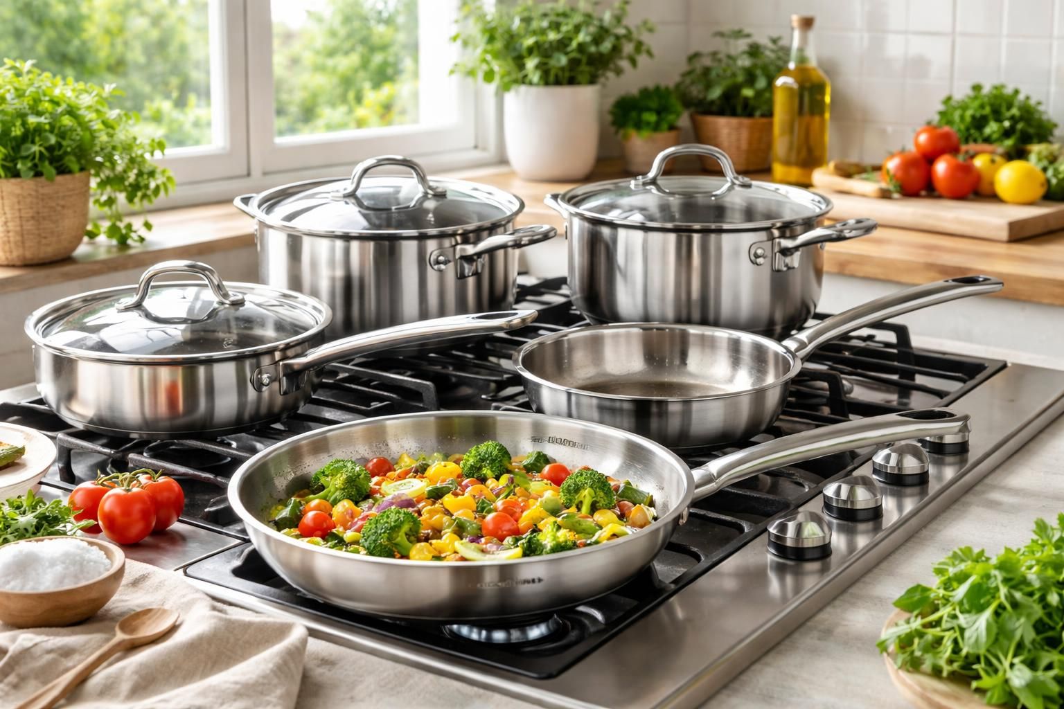 découvrez les poêles tout inox mathon, conçues pour une cuisine saine et durable, alliant performance et respect de votre santé.