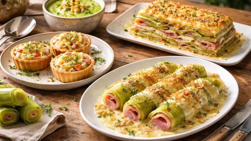 découvrez des recettes innovantes et savoureuses de poireaux au jambon revisitées pour surprendre vos papilles et régaler toute la famille.
