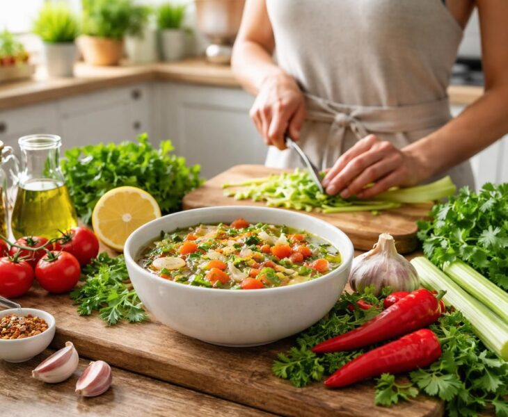 découvrez 5 astuces efficaces pour intégrer la soupe brûle-graisse à votre régime et perdre 7 kg en 10 jours de façon naturelle et saine.