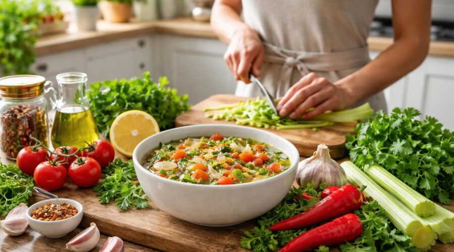 découvrez 5 astuces efficaces pour intégrer la soupe brûle-graisse à votre régime et perdre 7 kg en 10 jours de façon naturelle et saine.
