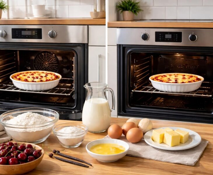 découvrez comment réussir la cuisson de votre clafoutis à la chaleur tournante ou traditionnelle en choisissant les ingrédients idéaux pour un résultat savoureux et fondant.