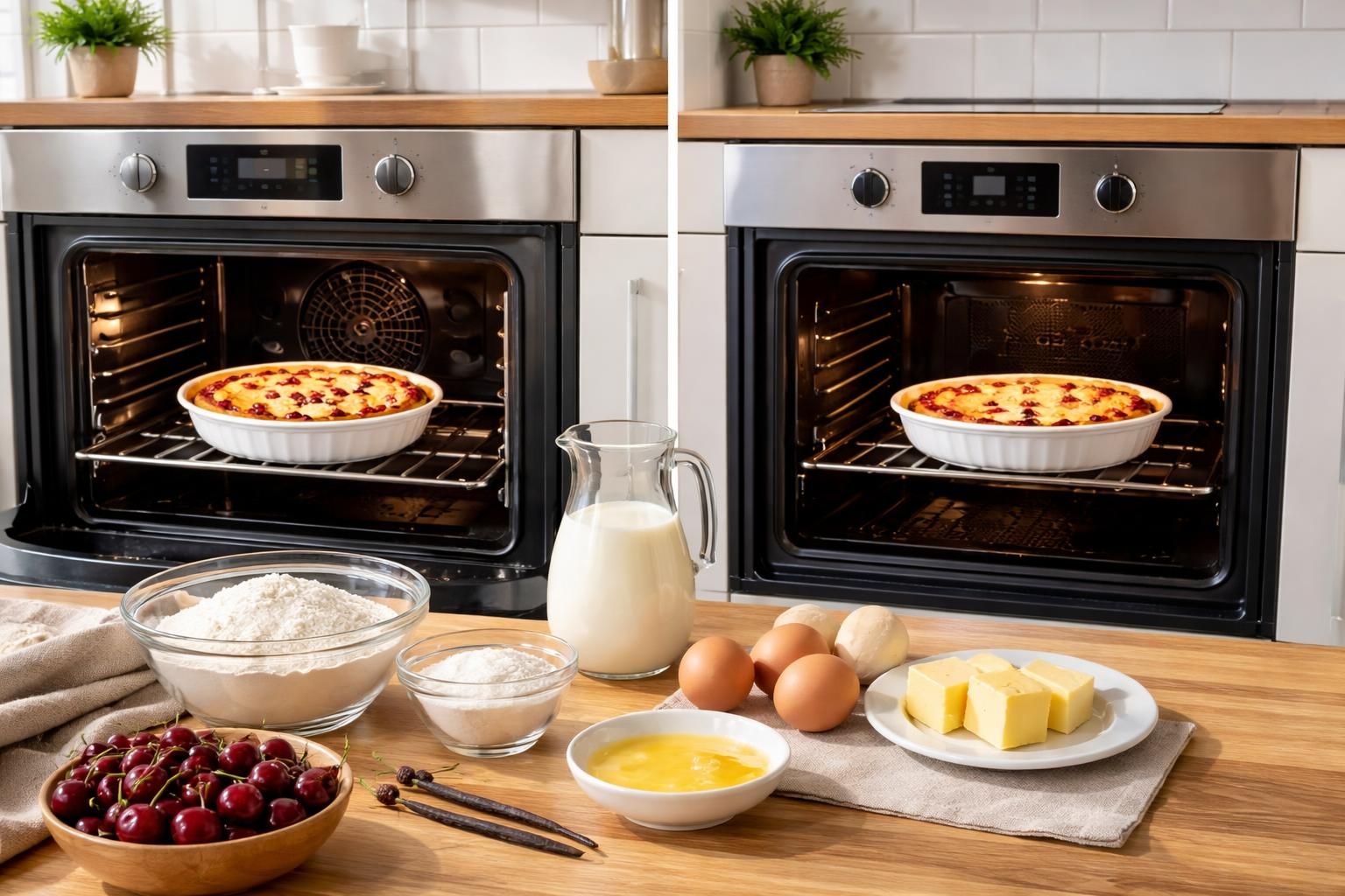 découvrez comment réussir la cuisson de votre clafoutis à la chaleur tournante ou traditionnelle en choisissant les ingrédients idéaux pour un résultat savoureux et fondant.