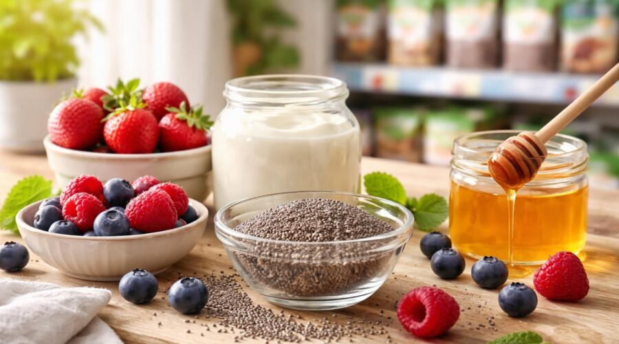 découvrez la graine de chia chez super u, l'ingrédient essentiel pour réaliser des desserts sains et délicieux. boostez votre recette avec ce super-aliment riche en nutriments.