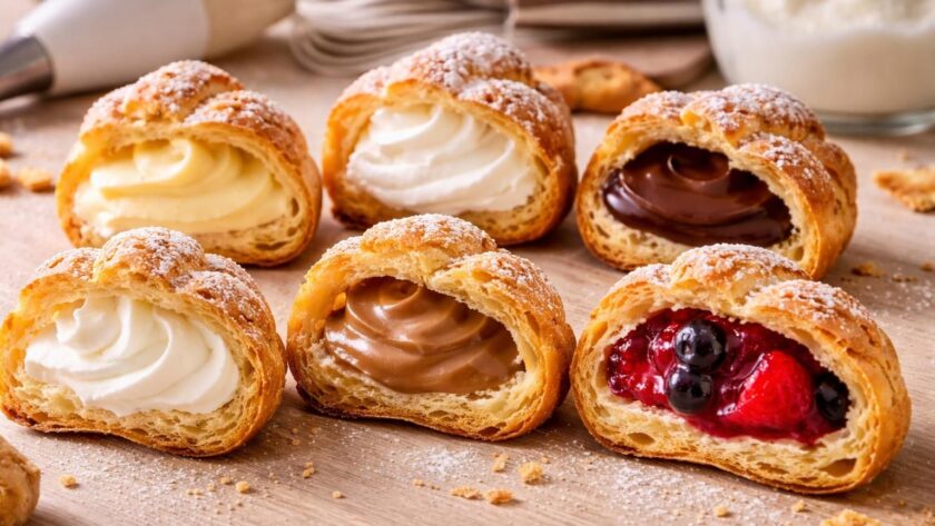 découvrez notre guide complet des garnitures pour choux pâtissiers et choisissez les saveurs parfaites pour sublimer vos desserts faits maison.
