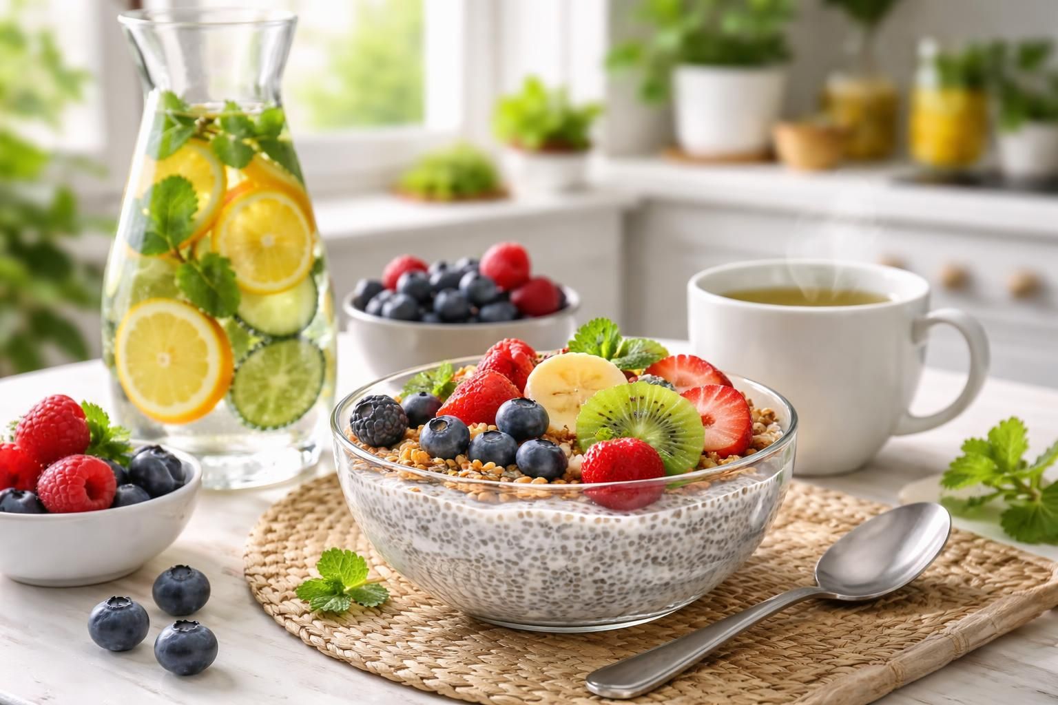 découvrez comment les graines de chia consommées le matin peuvent favoriser une perte de poids saine grâce à leurs fibres, protéines et effets sur la satiété.