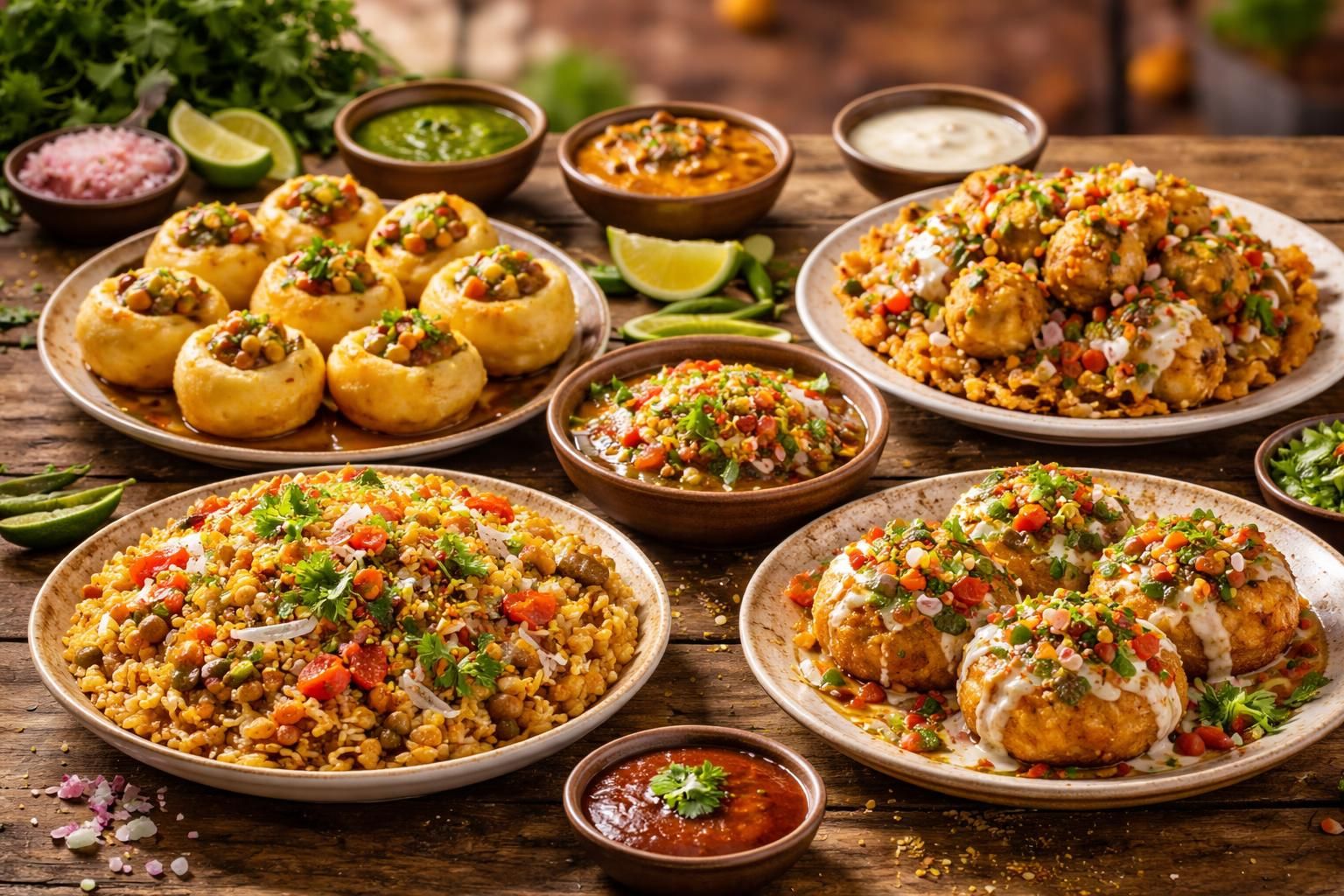 découvrez les chaat les plus populaires avec un tour d'horizon des différentes variétés savoureuses et incontournables de cette spécialité indienne.