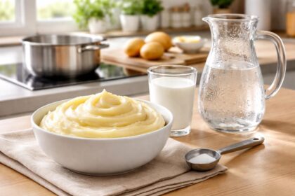 découvrez comment ajuster parfaitement la dose de lait et d'eau pour réussir votre purée mousline, pour une texture onctueuse et délicieuse à chaque préparation.