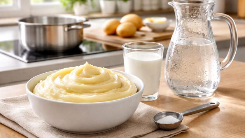 découvrez comment ajuster parfaitement la dose de lait et d'eau pour réussir votre purée mousline, pour une texture onctueuse et délicieuse à chaque préparation.