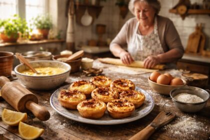 découvrez la recette de grand-mère des pasteis de nata, ces délicieux petits flans portugais qui raviront vos papilles et égayeront vos repas en toute simplicité.