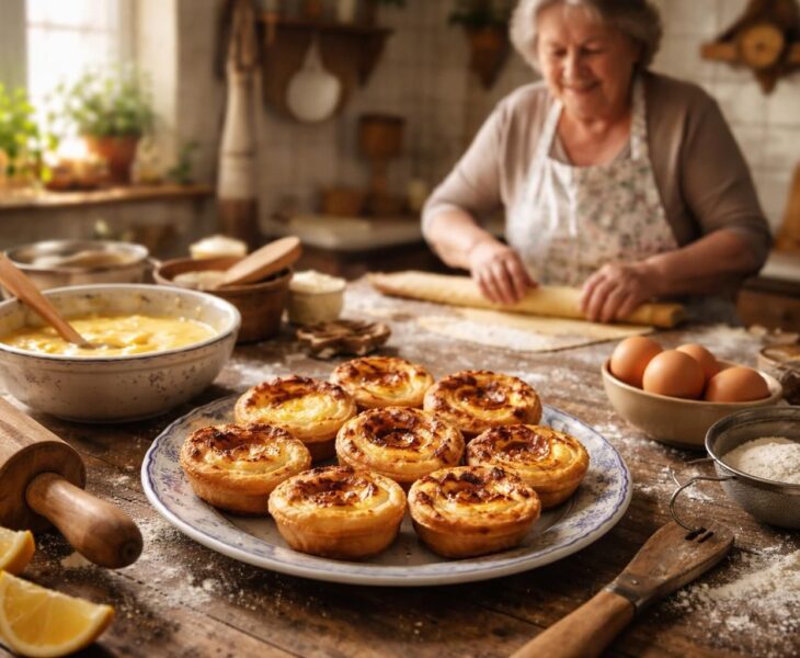 découvrez la recette de grand-mère des pasteis de nata, ces délicieux petits flans portugais qui raviront vos papilles et égayeront vos repas en toute simplicité.