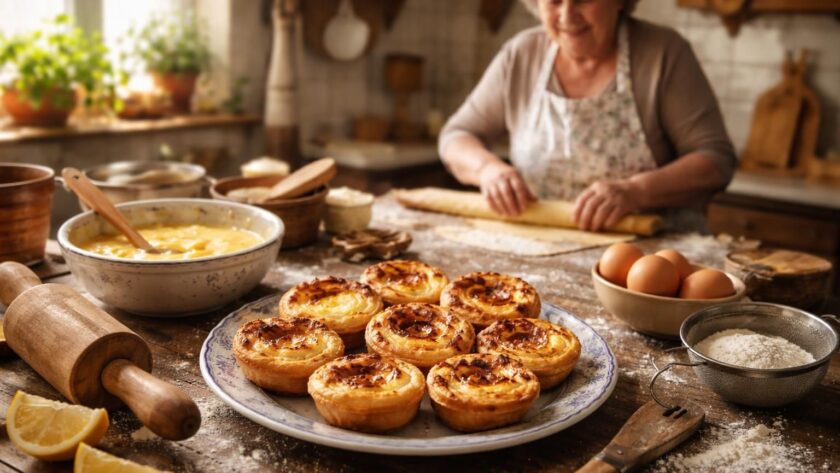 découvrez la recette de grand-mère des pasteis de nata, ces délicieux petits flans portugais qui raviront vos papilles et égayeront vos repas en toute simplicité.