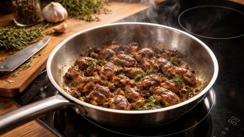 découvrez le temps de cuisson idéal des gésiers frais à la poêle pour réussir un dîner savoureux et tendre. astuces et conseils pour une cuisson parfaite.