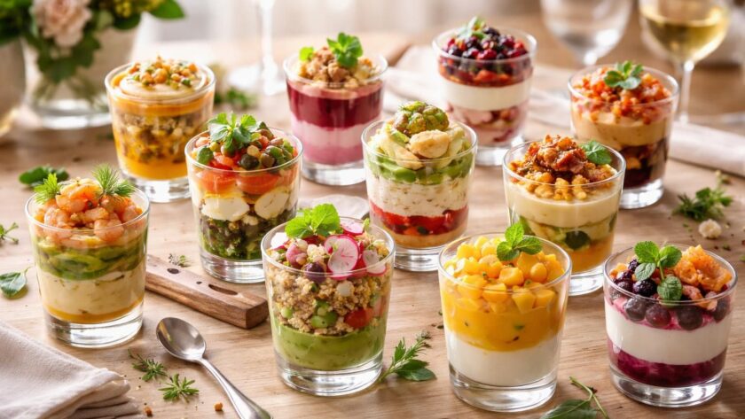 découvrez 10 recettes de verrines faciles et élégantes pour sublimer votre table en toute simplicité.