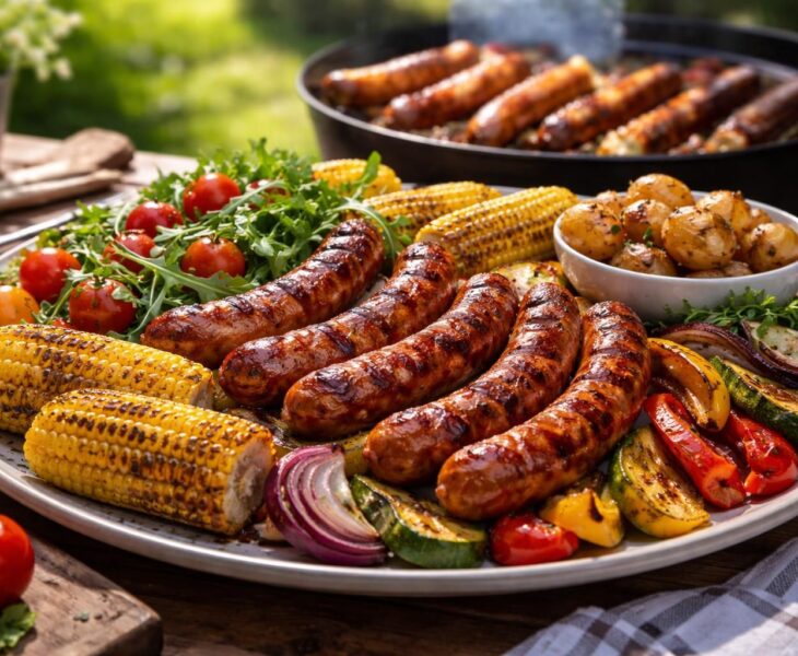 découvrez comment accompagner vos saucisses au barbecue avec des saveurs et textures variées pour un repas convivial et gourmand.