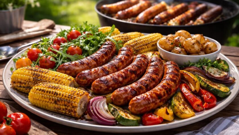 découvrez comment accompagner vos saucisses au barbecue avec des saveurs et textures variées pour un repas convivial et gourmand.