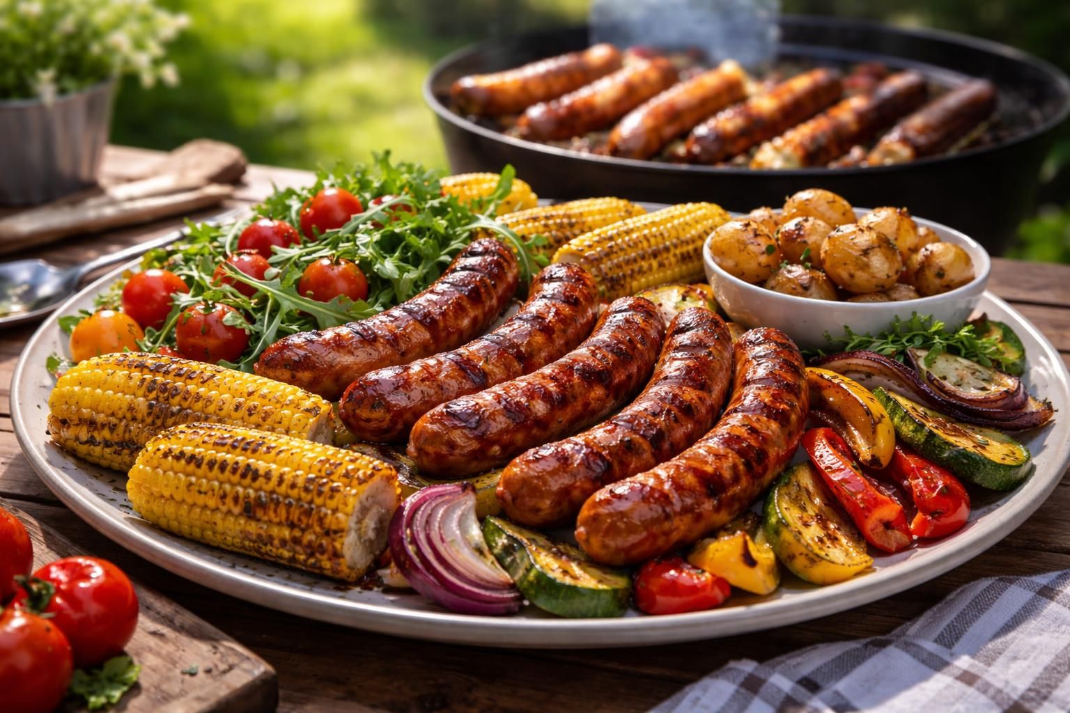 découvrez comment accompagner vos saucisses au barbecue avec des saveurs et textures variées pour un repas convivial et gourmand.