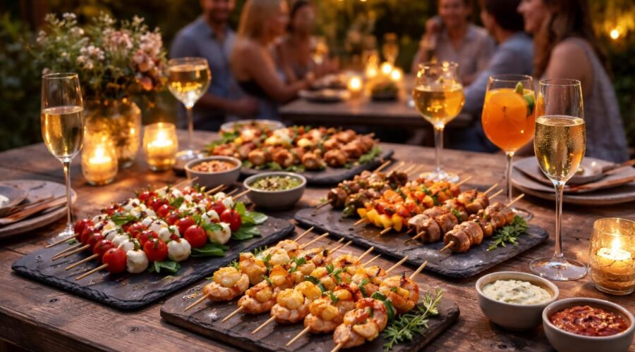 découvrez des idées originales et savoureuses de brochettes pour sublimer vos apéritifs et rendre vos soirées inoubliables.