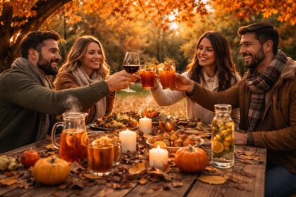 découvrez comment sélectionner les boissons idéales pour un repas d'automne entre amis, alliant saveurs de saison et convivialité pour un moment chaleureux et réussi.