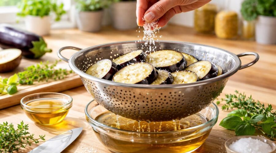 apprenez pourquoi il est important de dégorger les aubergines avant la cuisson pour améliorer leur texture et réduire l'amertume, et découvrez nos astuces simples pour réussir cette étape.