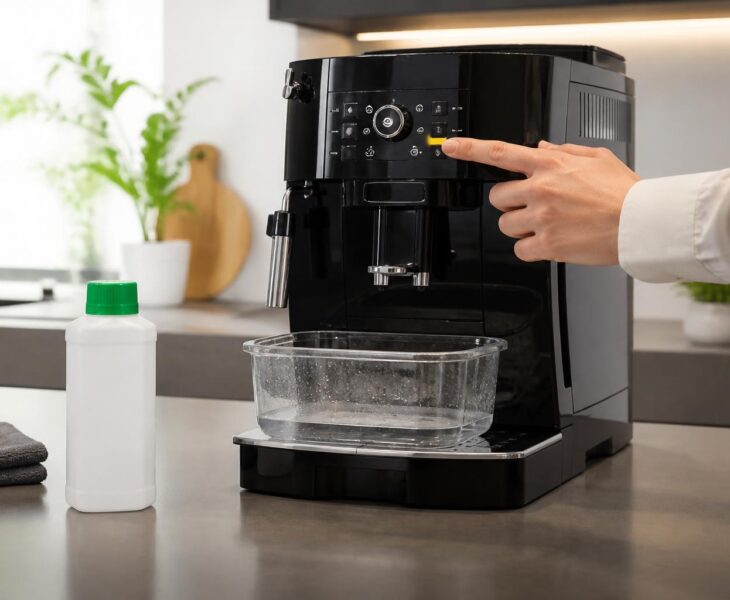 découvrez comment réaliser le détartrage de votre machine à café delonghi magnifica s grâce à nos étapes détaillées, l'interprétation des voyants et des conseils pratiques pour un entretien optimal.