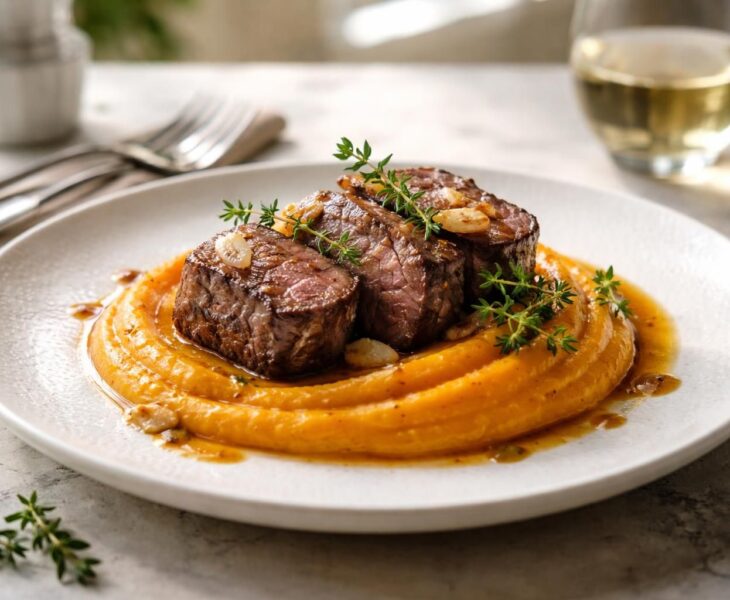 découvrez comment sublimer vos plats grâce à la purée de patate douce selon les conseils d'etchebest, pour des recettes savoureuses et raffinées.