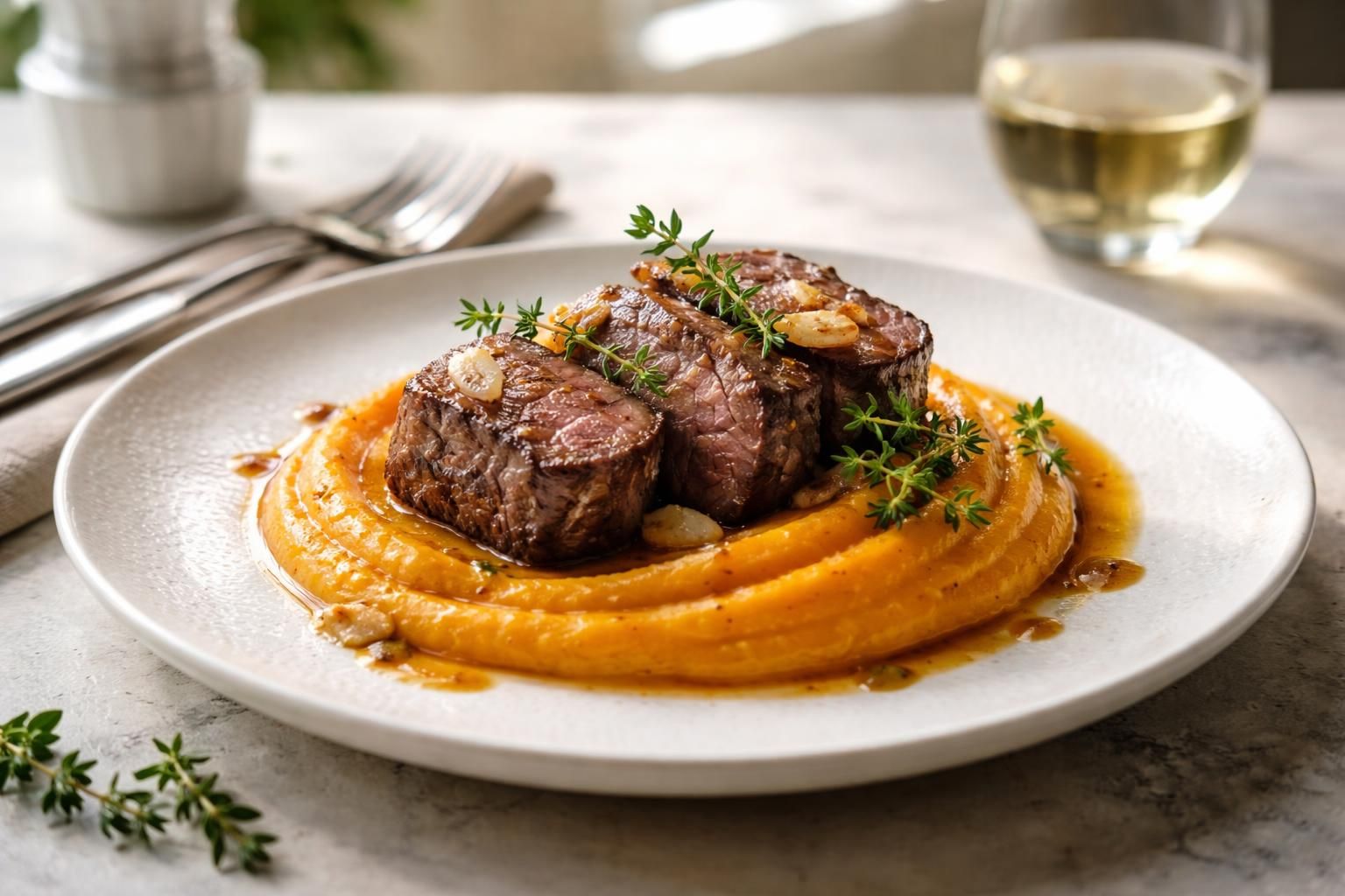découvrez comment sublimer vos plats grâce à la purée de patate douce selon les conseils d'etchebest, pour des recettes savoureuses et raffinées.