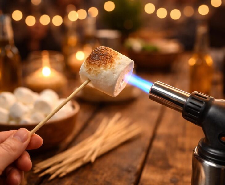 découvrez comment griller un chamallow parfaitement avec un chalumeau de cuisine grâce à notre guide pratique, et apportez une touche gourmande et originale à vos soirées.