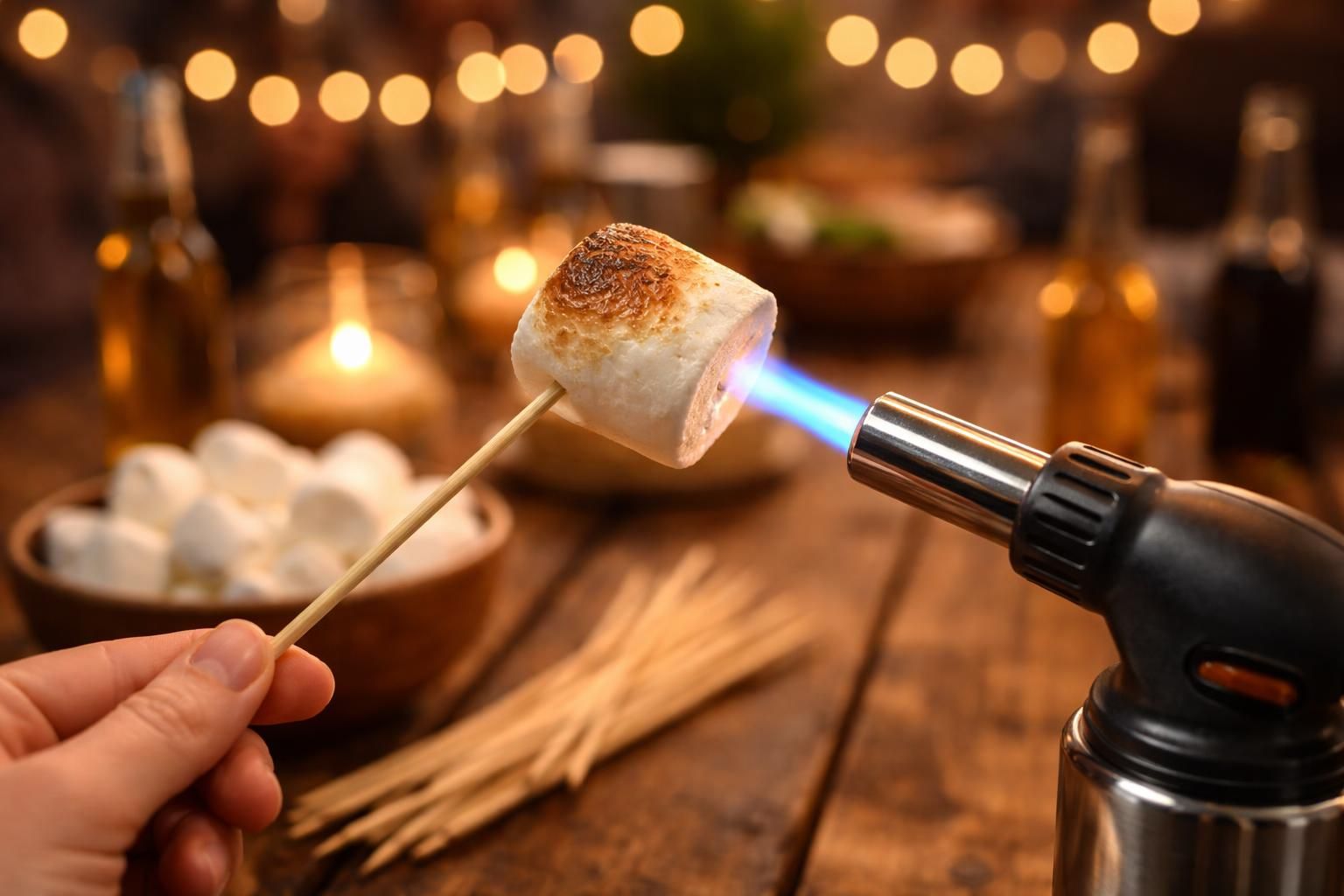 découvrez comment griller un chamallow parfaitement avec un chalumeau de cuisine grâce à notre guide pratique, et apportez une touche gourmande et originale à vos soirées.