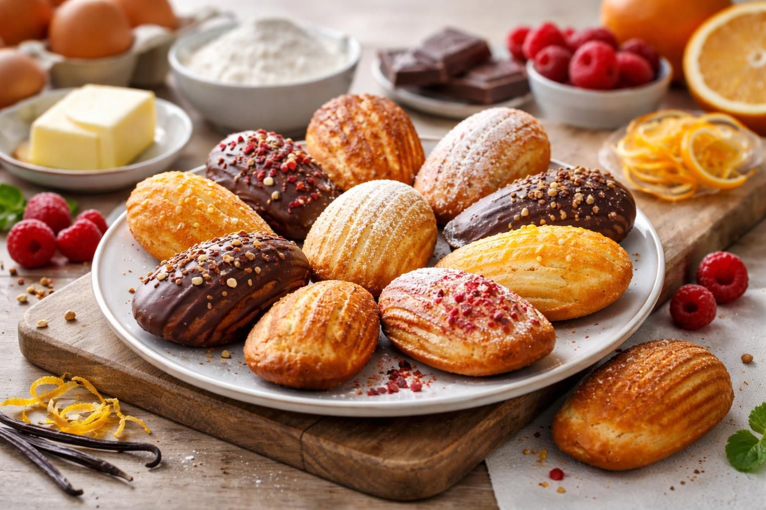 découvrez les différentes variantes de biscuit madeleine pour sublimer vos entremets et réussir vos desserts avec élégance et gourmandise.