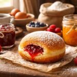 découvrez la recette de la boule de berlin et faites voyager vos papilles avec ce délicieux pâtisserie moelleux et sucré, parfait pour toutes les occasions.