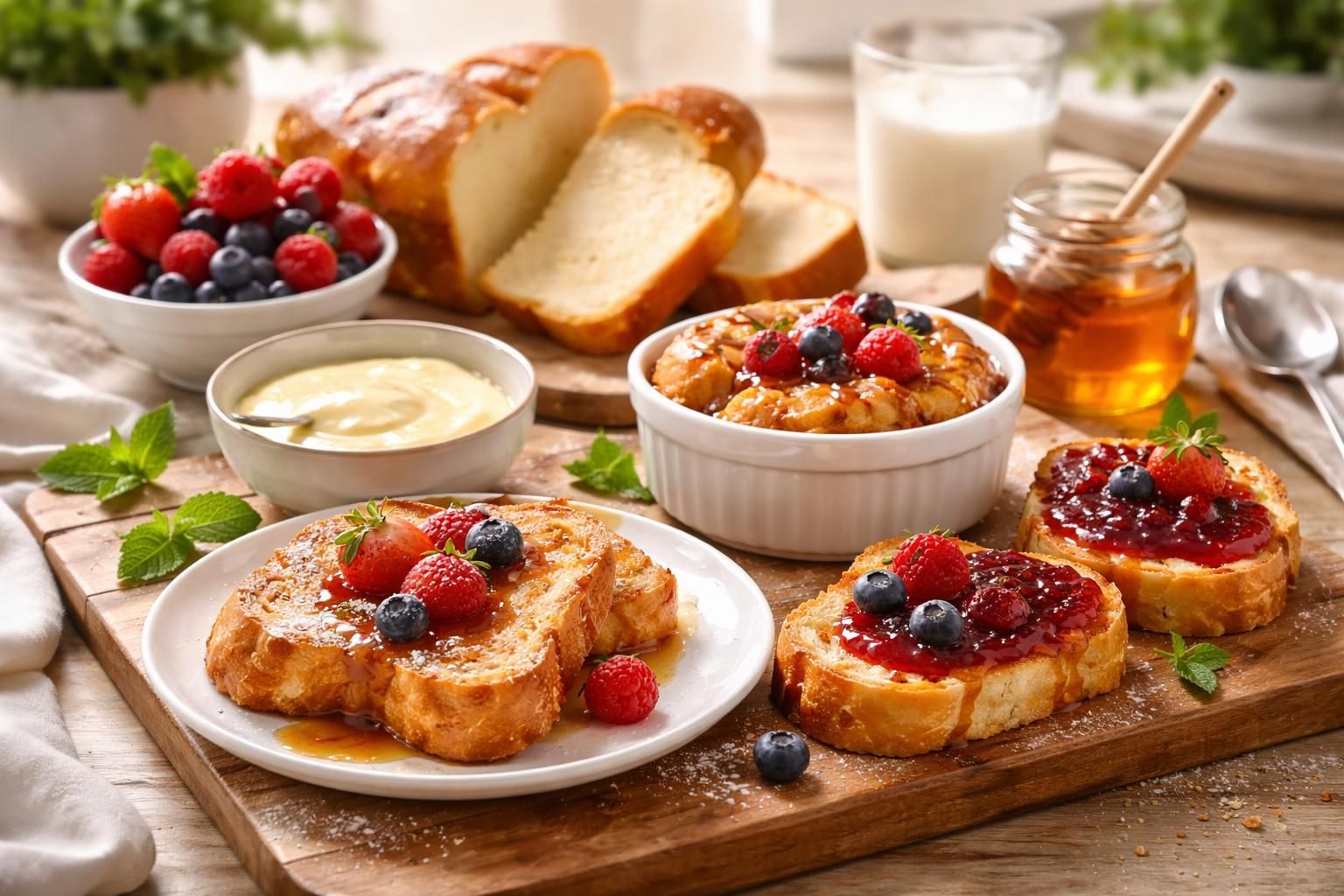 découvrez comment préparer une délicieuse brioche traditionnelle et des idées créatives pour utiliser les restes afin de ne rien gâcher.