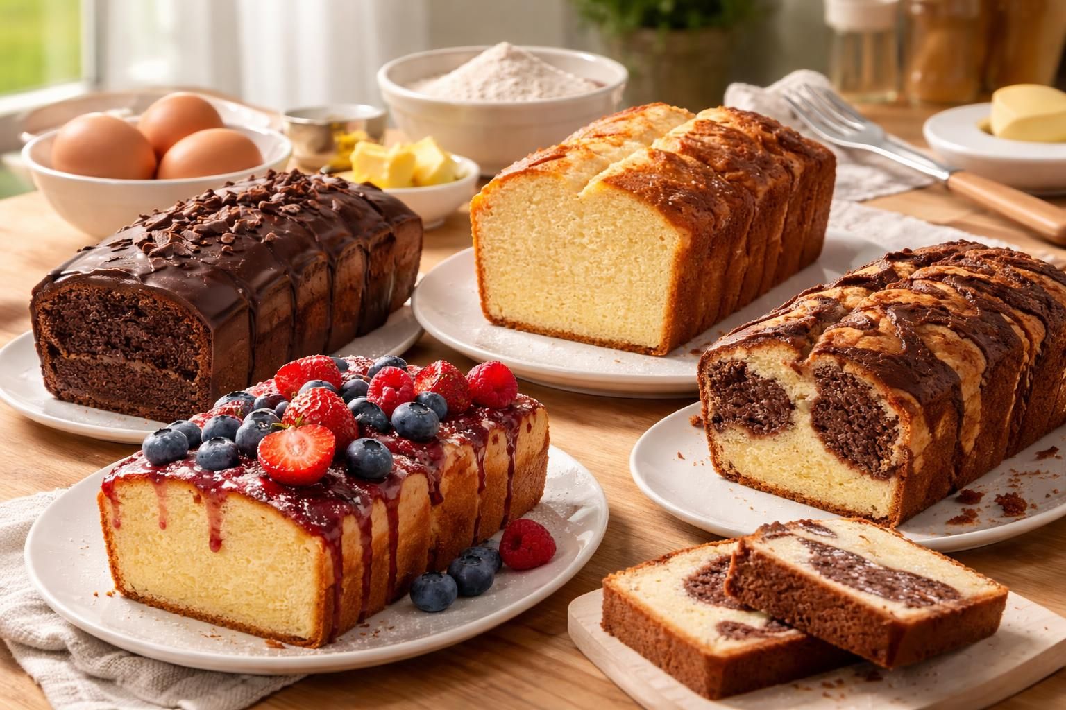 découvrez notre recette classique du gâteau au 4 quarts et explorez des variations délicieuses à tester pour régaler toute la famille.
