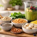 découvrez des recettes délicieuses avec les meilleures protéines vegan pour sublimer vos smoothies et booster votre énergie au naturel.