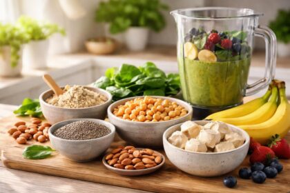 découvrez des recettes délicieuses avec les meilleures protéines vegan pour sublimer vos smoothies et booster votre énergie au naturel.