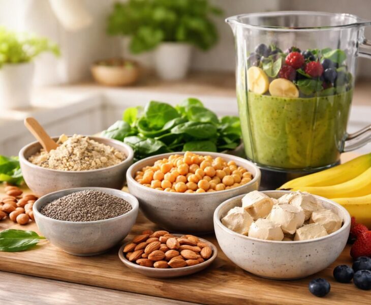 découvrez des recettes délicieuses avec les meilleures protéines vegan pour sublimer vos smoothies et booster votre énergie au naturel.