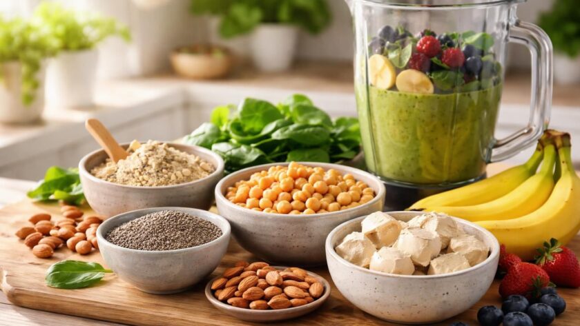 découvrez des recettes délicieuses avec les meilleures protéines vegan pour sublimer vos smoothies et booster votre énergie au naturel.