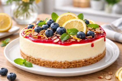 découvrez comment personnaliser votre cheesecake citronový avec des garnitures uniques pour un dessert original et savoureux.