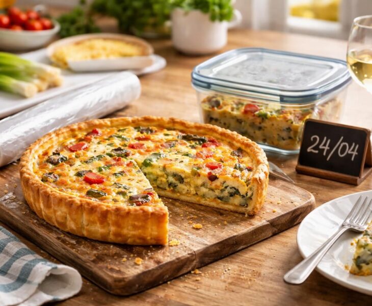 découvrez combien de temps conserver une quiche pour profiter de toute sa saveur et apprendre les astuces pour la déguster à son meilleur.