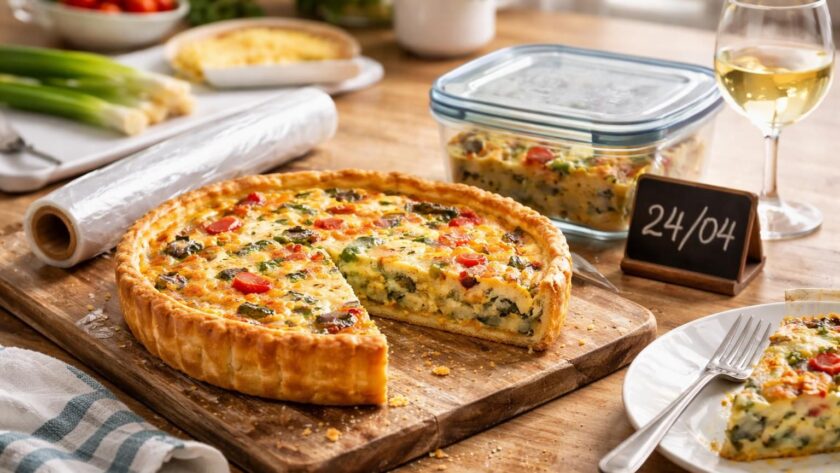découvrez combien de temps conserver une quiche pour profiter de toute sa saveur et apprendre les astuces pour la déguster à son meilleur.