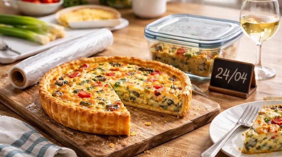 découvrez combien de temps conserver une quiche pour profiter de toute sa saveur et apprendre les astuces pour la déguster à son meilleur.